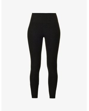 Vuori Elevation High-Rise Polyester-Blend Leggings - Black
