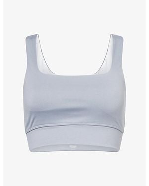 Varley Assure Cori Compression Sports Bra - Blue