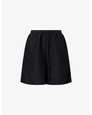Rails Mcguire Relaxed Cotton Shorts - Black
