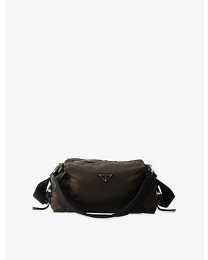 Prada Explore Re-Nylon Woven Belt Bag - Black
