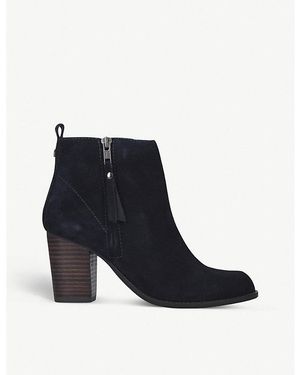 Carvela Kurt Geiger Tanga Suede Ankle Boots - Blue