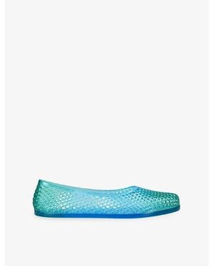 Ancient Greek Sandals Iro Pvc Ballet Flats - Blue