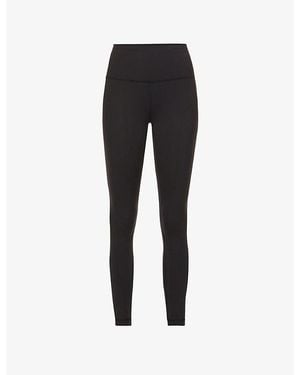 lululemon Wunder Train High-Rise Stretch-Knit Leggings - Black