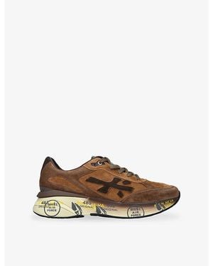 Premiata Moerun Suede Sneakers - Brown