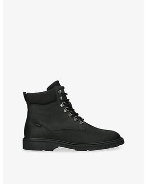 Loake Nevis Leather Hiking Boots - Black