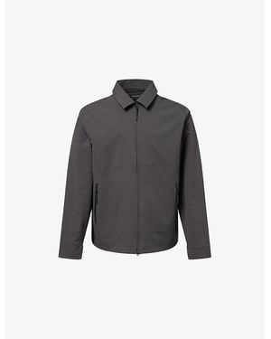 Hiking Patrol Edge Softhsell Technical Relaxed-Fit Stretch-Woven Shirt - Gray