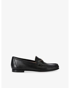 Chloé Chloé Leather Loafers - Black