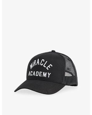 NAHMIAS Miracle Academy Cotton-Blend Trucker Cap - Black
