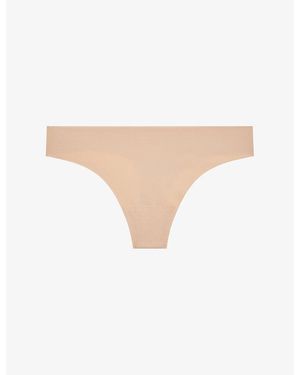 Simone Perele Uniq Mid-Rise Microfibre Thong - Multicolour