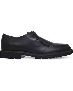Tod's Paraboot Leather Derby Shoes - Black