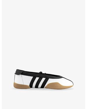 adidas Taekwondo Mei Leather Ballet Flats - White