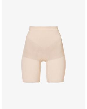 Spanx Sculpt Seamless Power Mid-Thigh Short - Natural