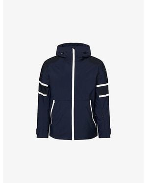 Fusalp Amwo Hooded Shell-Woven Ski Jacket - Blue