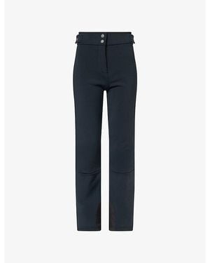 CORDOVA St Moritz Flared Woven Trousers - Blue