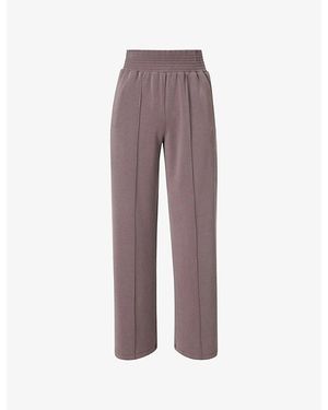 Sweaty Betty Sand Wash Cloudweight Track Jersey Trousers - Purple