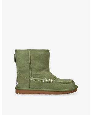 UGG X Jw Anderson Loafer Suede Boots - Green