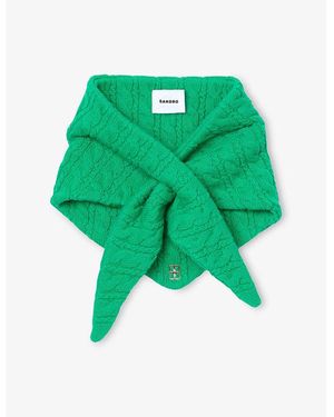Green Sandro Scarves and mufflers for Women | Lyst UK