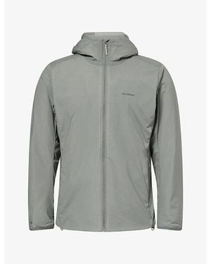 Salomon Mountain Flex Woven Hooded Jacket - Grey