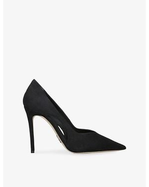 Rodo Vanessa Leather Heeled Courts - Black
