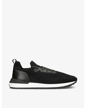 Magnanni Grafton Knitted Low-Top Trainers - Black