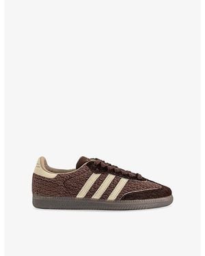 adidas Samba Og Woven Sneakers - Brown