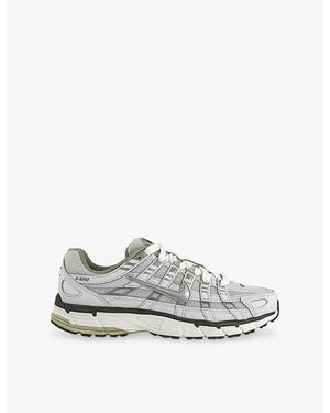 Nike P-6000 Woven Trainers - White