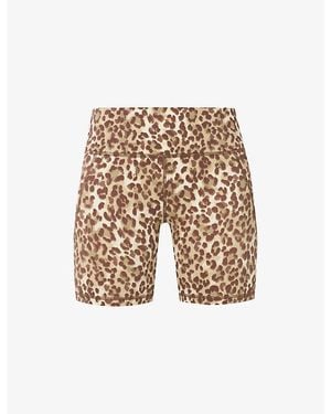 Sweaty Betty Power 9In Stretch-Woven Cycling Shorts - Natural