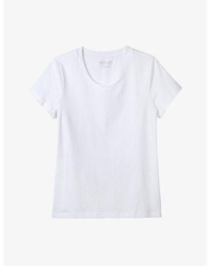 The White Company Essential Short Sleeve T-Shirt - White