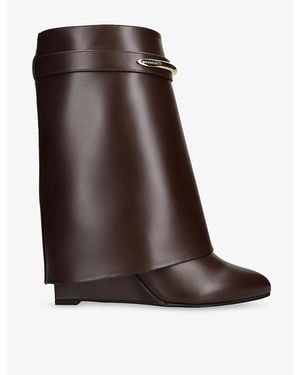 Givenchy Heel Ankle Boot 95Mm - Brown
