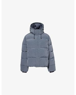 Daily Paper Ripstop Hooded Shell Jacket - Blue