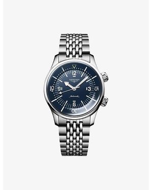 Longines L3.764.4.90.7 Legend Diver Stainless-Steel Automatic Watch - Blue