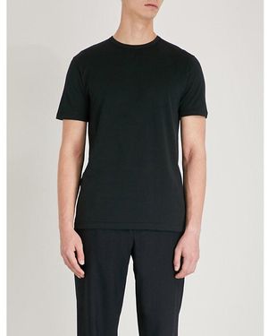Sunspel Classic Cotton-jersey T-shirt - Black