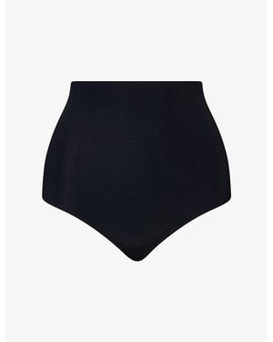Commando Classic Control Microfibre Thong - Black