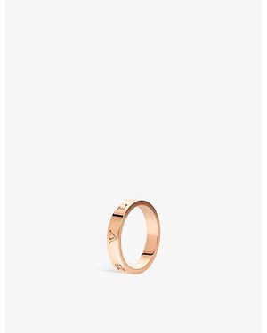 BVLGARI B.Zero1 18Ct Rose- Ring - White
