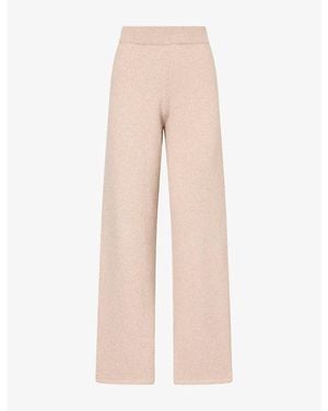 4th & Reckless Brady Straight-Leg Knitted Trousers - Natural