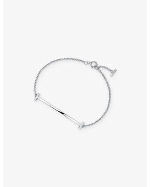 Tiffany & Co. Tiffany T Smile 18Ct- Bracelet - White