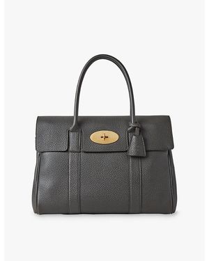 Mulberry Bayswater Heritage Leather Tote Bag - Black