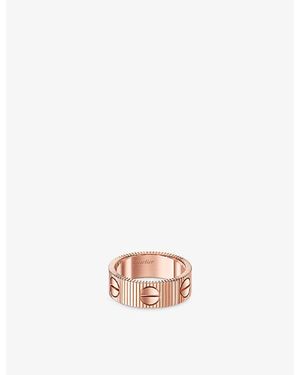 Cartier Love Unlimited 18Ct Rose- Ring - Pink