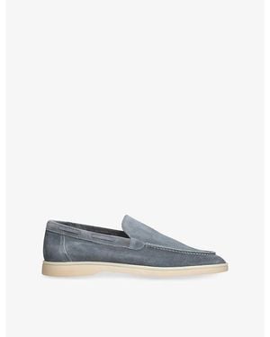 Aurélien Yacht Suede Loafers - Blue