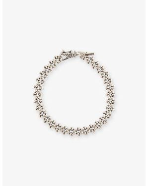 Emanuele Bicocchi Essential Knotted 925 Sterling- Bracelet - Metallic