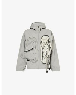 Oakley Veil Backpack Windbreaker Jacket - Grey