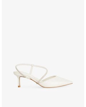 Dune Corsage Leather Courts - White