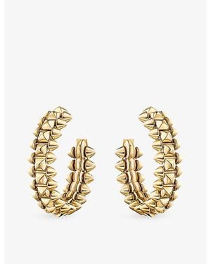 Cartier Clash De 18Ct- Hoop Earrings - Metallic