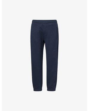 Arne Drawstring Relaxed-Fit Cotton-Blend Jogging Bottoms - Blue