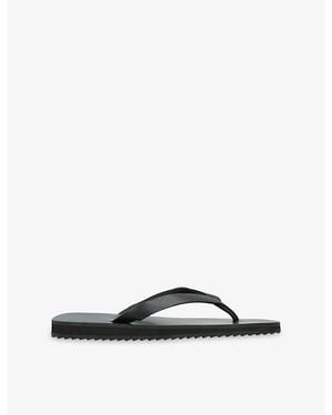 Senso Xeo I Leather Flip-Flops - Black