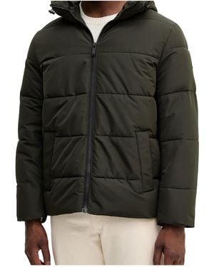 Michael Kors Long-Sleeve Padded Jacket - Black