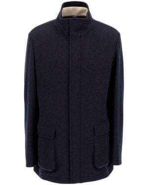 Loro Piana Winter Voyager Over Casual Jacket - Blue