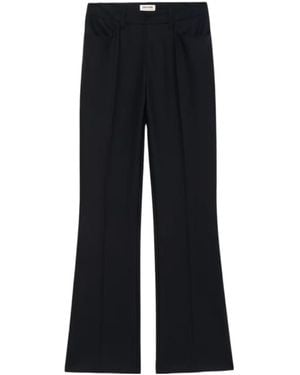 Zadig & Voltaire Casual Trousers With Belt Loops - Black