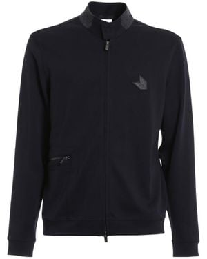 Armani Collezioni Logo Jacket - Blue