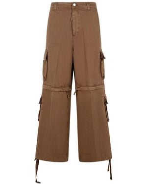 ERL Layered Cargo Pants - Brown